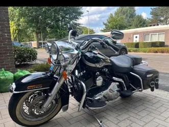 ② harley davidson road king 100years