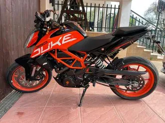 ktm 390 duke arancione