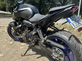 yamaha mt 07 55kw akrapovič santa marinha e são pedro da afurada