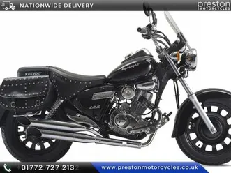 keeway superlight 125 cc se custom chopper cruiser motorcycle learner legal a1