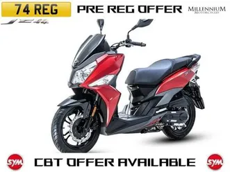 sym jet 14 ac 125 cc new automatic scooter commuter learner legal a1 cbt frien...