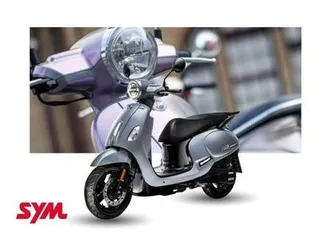 sym fiddle 125c new automatic retro scooter commuter learner legal cbt friend...