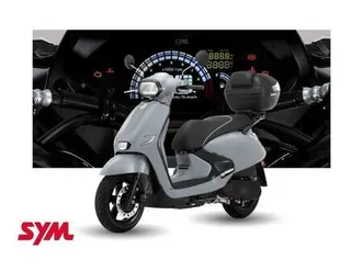 sym fiddle 125c new automatic retro scooter commuter learner legal cbt friend...