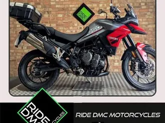 triumph tiger sport 850 22. fsh. 10995 miles. lovely condition. 1 owner