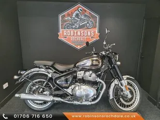 royal enfield classic 650 black chrome now available on 5.9% apr hp and pcp.