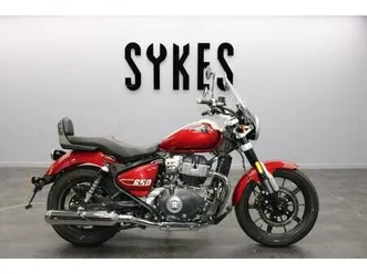 ex demo royal enfield super meteor in celestial red **available now**