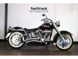 harley davidson flstfi 1450 fat boy - 2005/54 - vance & hines - stunning bike