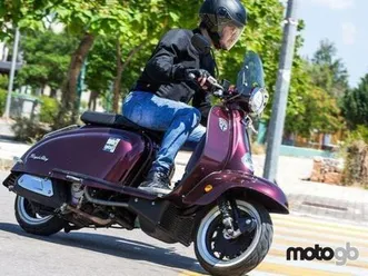 royal alloy tg 125 cc s a modern classic retro automatic moped scooter for sal...