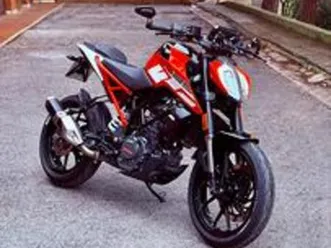ktm duke 125 abs 2020 - gommata e tagliandata