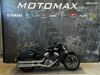 indian scout 1200 black metallic 1000kms 1133 cm3
