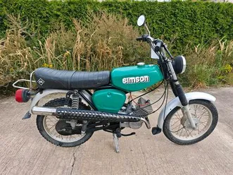simson s51 4-gang mit 60km/h kba papieren nr.: b962 fehrbellin
