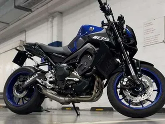 yamaha mt-09 abs blu/azzurro