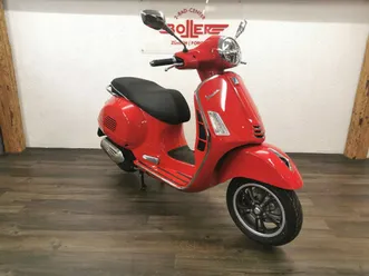piaggio vespa gts 125, scooter, modèle démo, chf 4'490.-