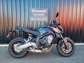 honda cb 650 fa 2015 650 cm3 | moto roadster | 23 520 km | noir | 72230 ruaudin