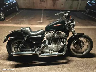 harley davidson sportster low 883 black a2 black