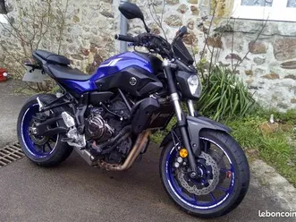 yamaha mt-07 – bridée a2 – suspensions emc