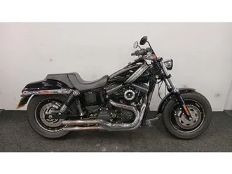 harley davidson fxdf fat bob ** aftermarket exhausts - keyless start **