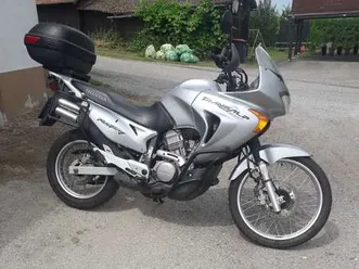 honda transalp enduro silber