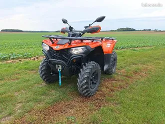 quad cfmoto 450 luxe l7e orange