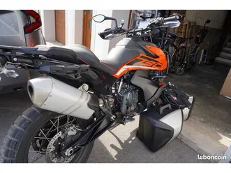 ktm 790 adventure 2021 avec valises, 6150 km