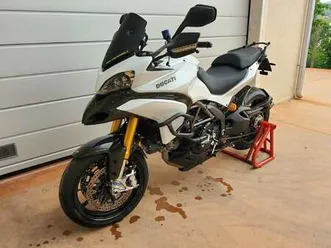 ducati multistrada 1200 s touring bianco