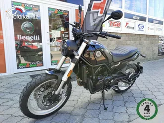 benelli leoncino 500 trail, záruka 4 roky
