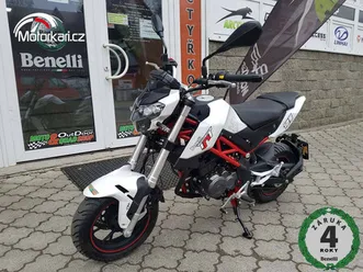 benelli tnt 125, záruka 4 roky
