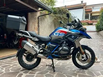 r 1200 gs rallye km 15.000 con tris di borse
