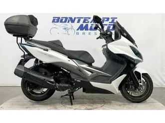 kymco xciting 400i 2014 + bauletto bianco