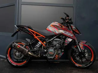 ktm 125 duke 2021 arancione