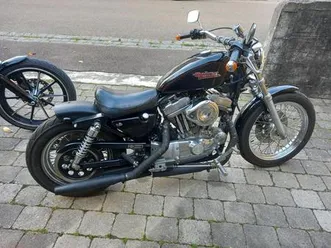 harley davidson sportster 883 winterprojekt bastler