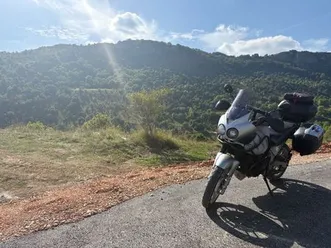 triumph tiger 955i 2004r. nowe opony i klocki , kufry hepco&becker michorzewko