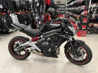 er6 n - bridée - année 2012 - noire - 20660 kms - kawasaki - a2