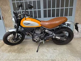 ducati scrambler classic arancione