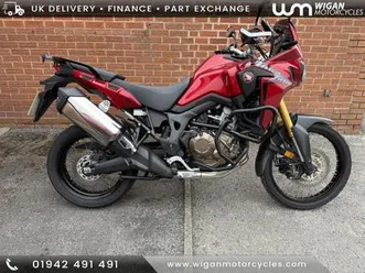 honda crf1000a-h africa twin, 19 reg 13720 miles, heated grips, engine bars.....