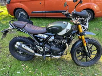 triumph scrambler 400 x - herbstangebot