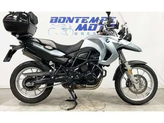 bmw f 650 gs 2010 + bauletto argento