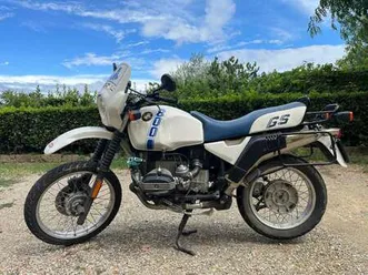 bmw r 80 gs bianco