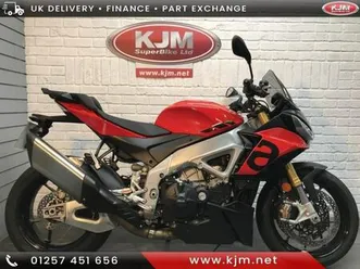 aprilia tuono v-4 1100, 2023/23, 1 owner with just 4,220 miles covered