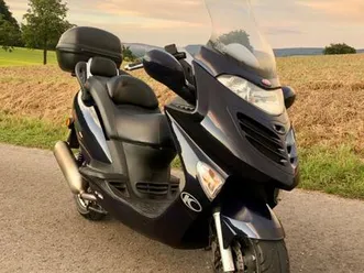 kymco kymco grand dink 250 mit leovince sportauspuff
