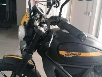 ducati scrambler foll trhoter nero