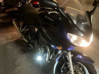 suzuki bandit 600 gsf blau