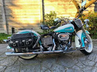 harley-davidson electra glide 120 flh bianco