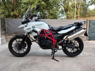 bmw f 700 gs bianco