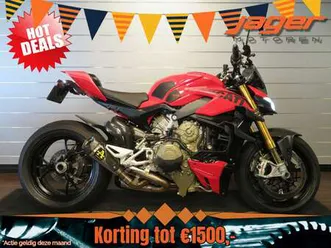 ducati streetfighter v4s nieuwstaat!! hist rood