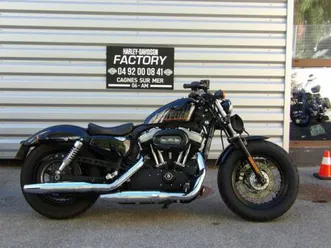 harley-davidson sportster forty-eight 1200 2011 1200 cm3 | moto custom | 15 128 km | noir | 06800 cagnes sur mer