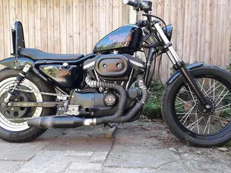 harley davidson xlh 1200 sportster umbau , bobber, chopper,