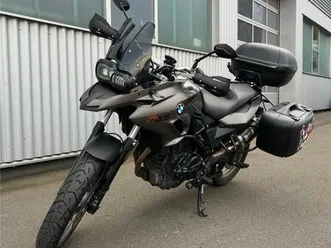bmw f700gs ostragrau metallic sehr gepflegt, mit viel zubehör