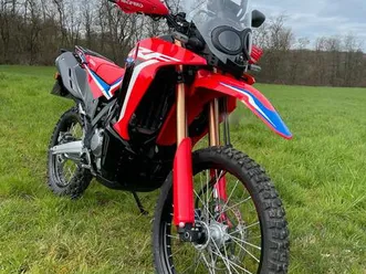 honda crf 300 rallye viel zubehör neuwertig