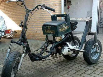 eigenbau dreirad 50 ccm 2takt yamaha neos